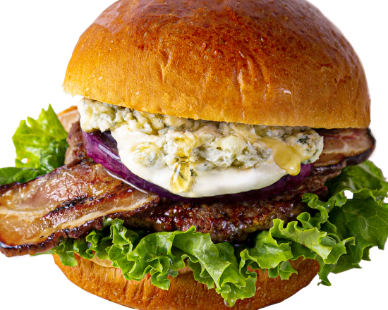 ヴィレッジヴァンガードダイナー ゴルゴンゾーラベーコンバーガー