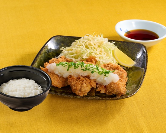 夢庵 ひれかつおろしポン酢弁当