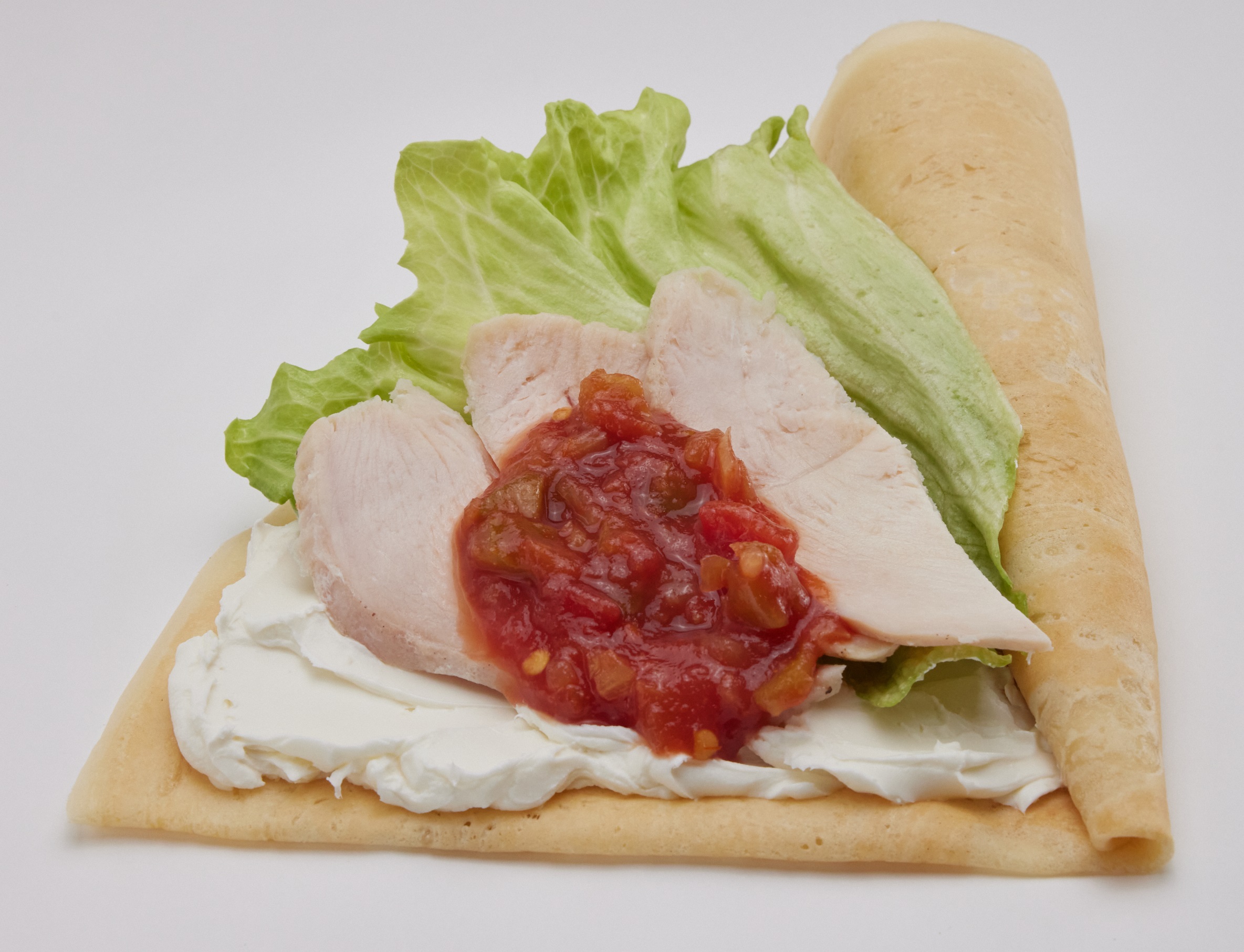 マリオンクレープ チキンチリペッパーチーズ