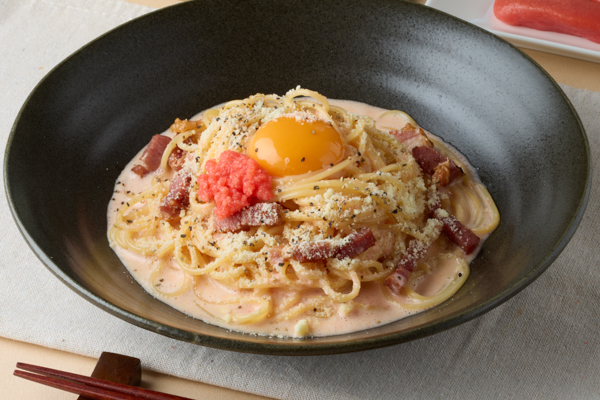 濃厚たらこパスタ「たらこと私」 【プレミアム】濃厚たらこカルボナーラ Tarako Carbonara