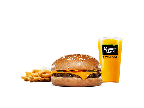 バーガーキング チーズバーガーキッズセット