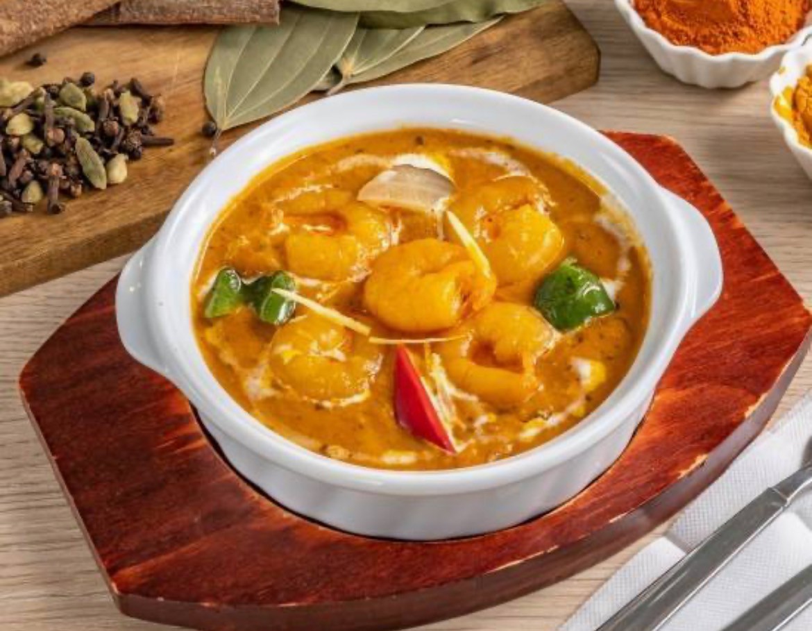 海老マサラカレー Prawn masala curry
