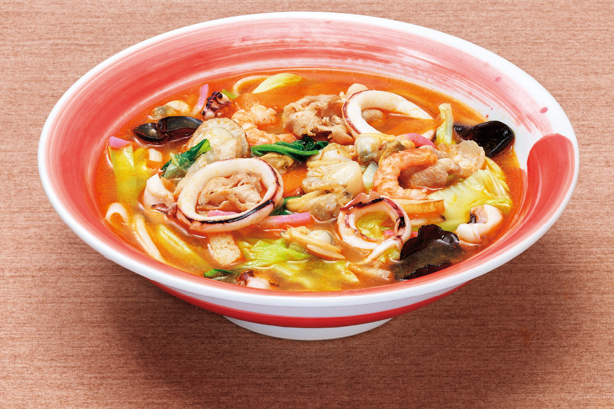 味の民芸 海鮮ピり辛ちゃんぽんうどん