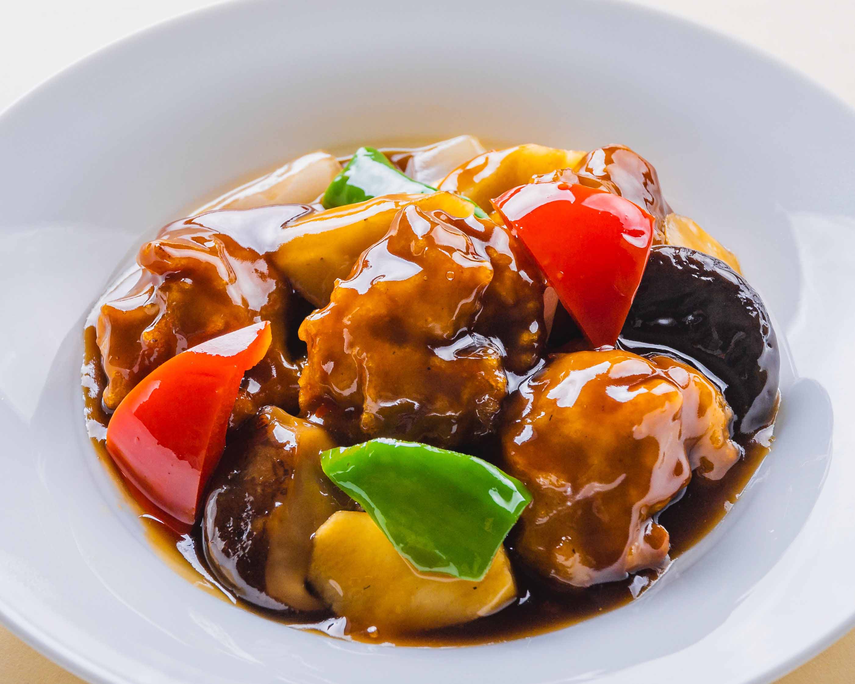 西安餃子 鶏の唐揚げ特製黒酢ソース(2名～3名様)