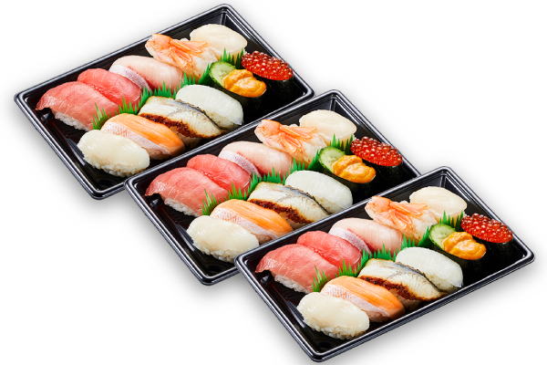 かっぱ寿司 極み11種セット3人前(1人前×3個/33貫)