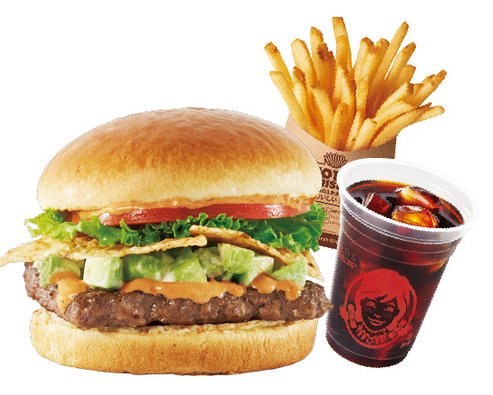 ウェンディーズ ・ファーストキッチン カリフォルニアバーガーセット