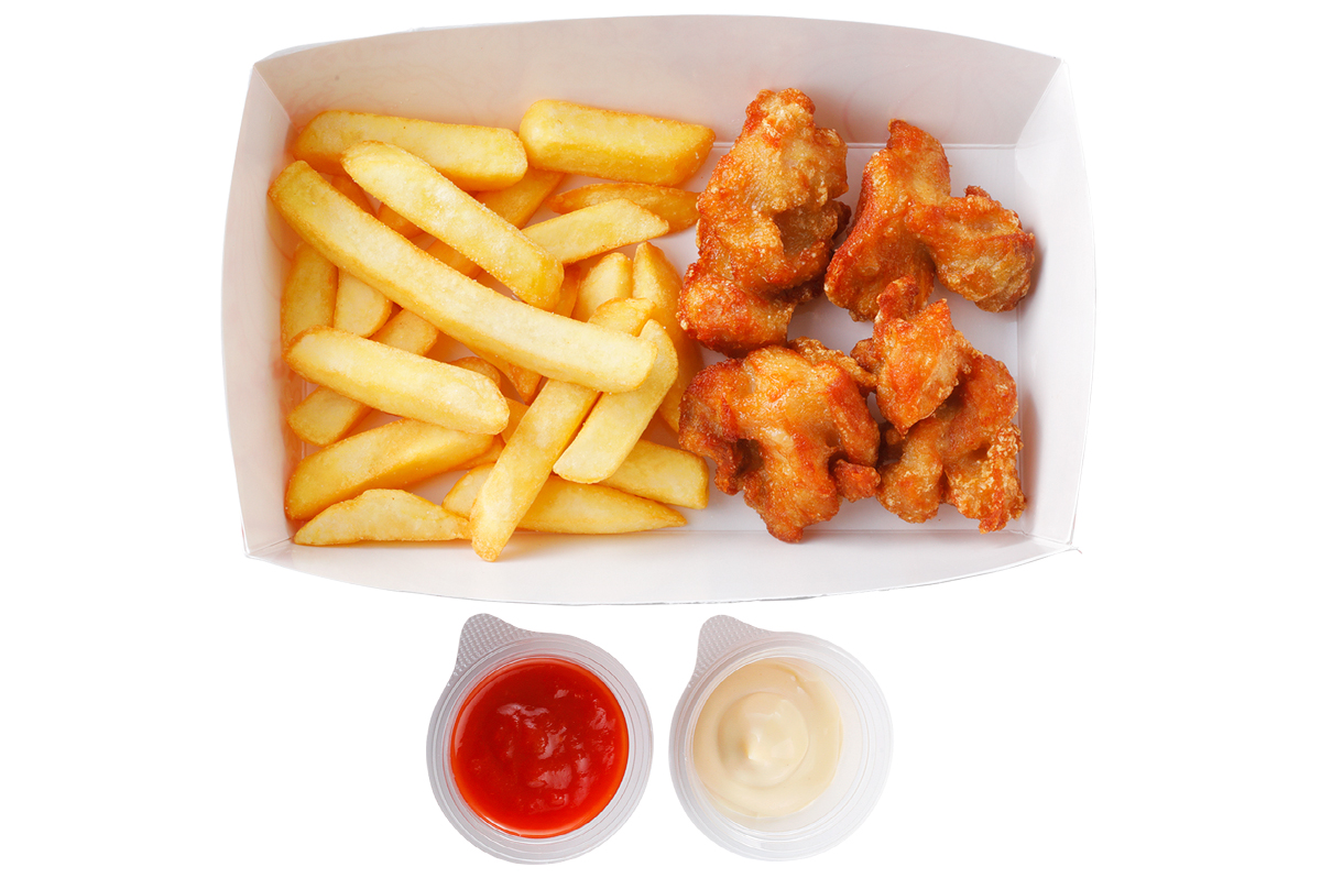 びっくりドンキー ザンギ＆ポテト