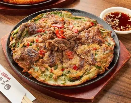 韓国料理 ホンデポチャ プルゴギ_チヂミ
