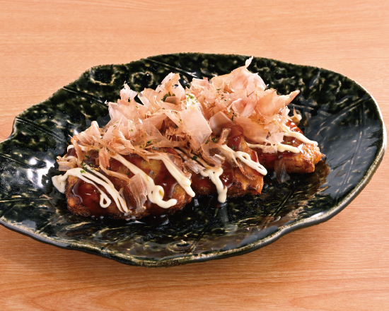 千年の宴 お好み焼き風山芋とろーり揚げ