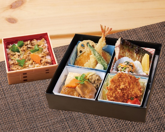 夢庵 おもてなし弁当(深川御飯)