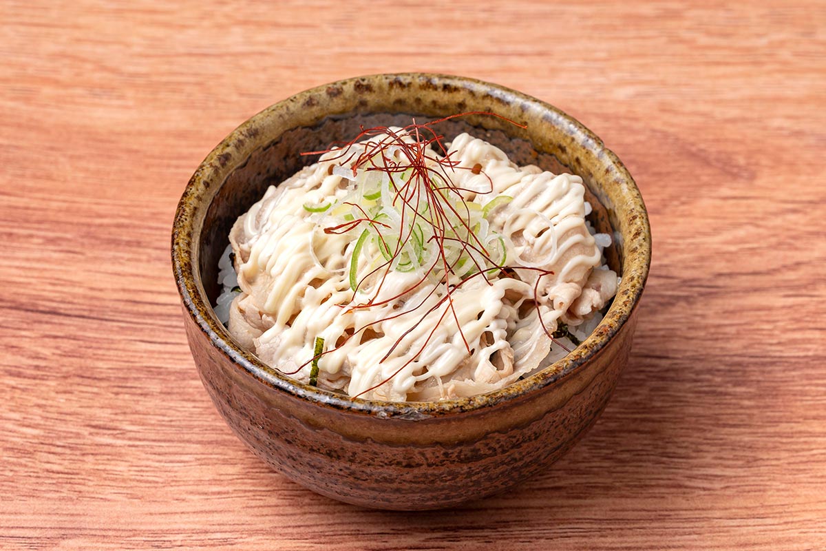 つけ蕎麦安土 豚マヨミニ丼 Pork Mayo Rice