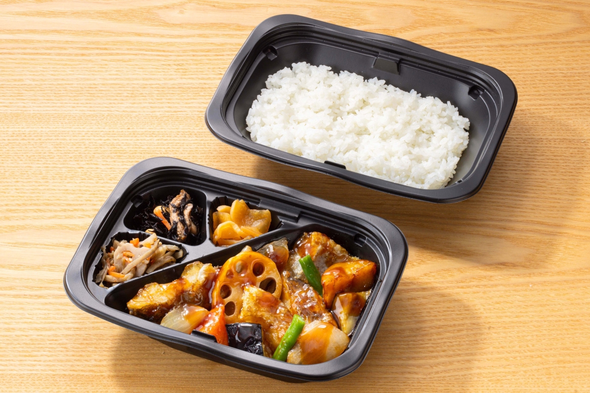 大戸屋人気No.4 すけそう鱈の黒酢あん弁当