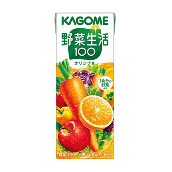 ゼッテリア ZETTERIA 野菜生活100オリジナル Yasaiseikatsu 100 (Vegetable Juice)