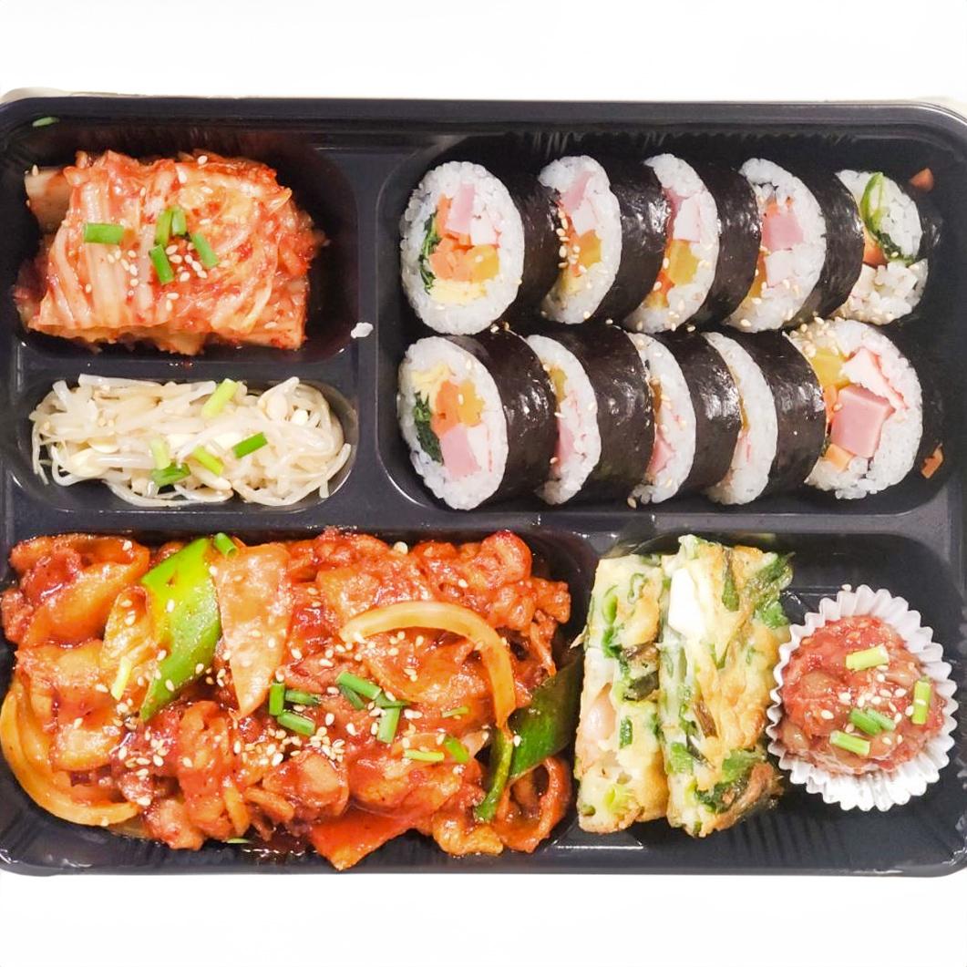 カントンの思い出 特選キンパ、豚プルコギ弁当