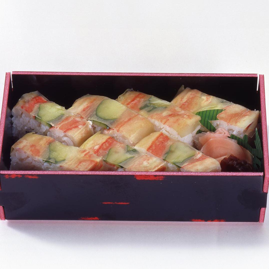 かに道楽 かにバッテラ折(7貫)