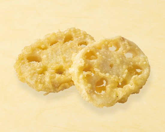 夢庵人気No.4 〈お好み天ぷら〉れんこん天(2個)