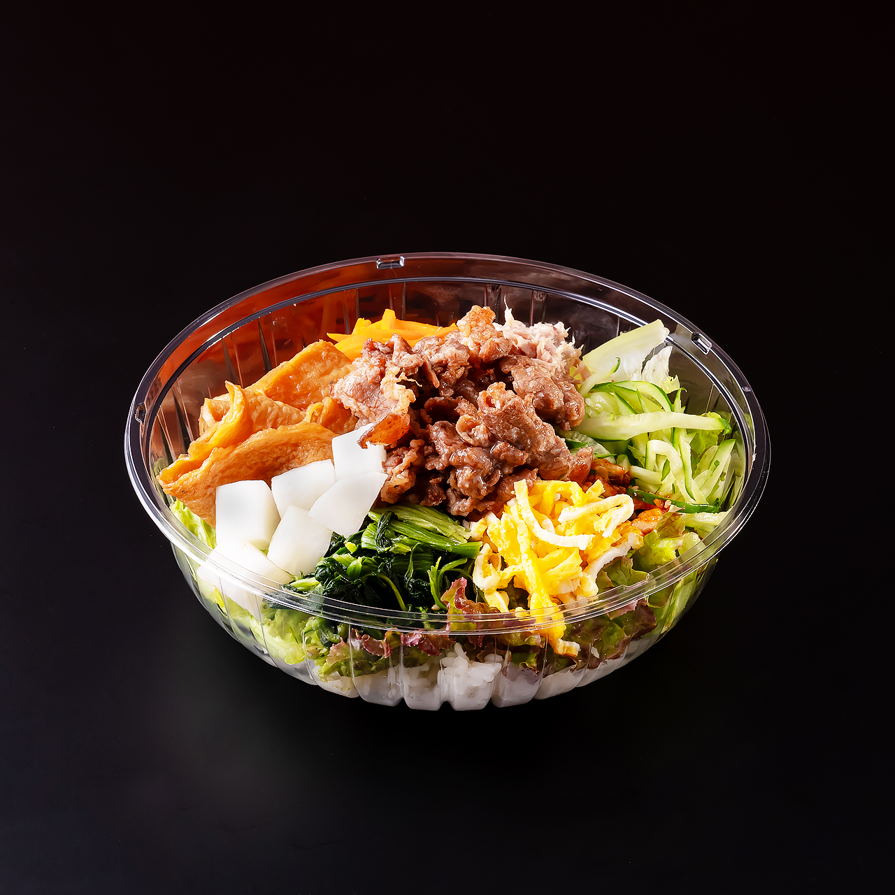 カマロチキン プルコギサラダビビンバ