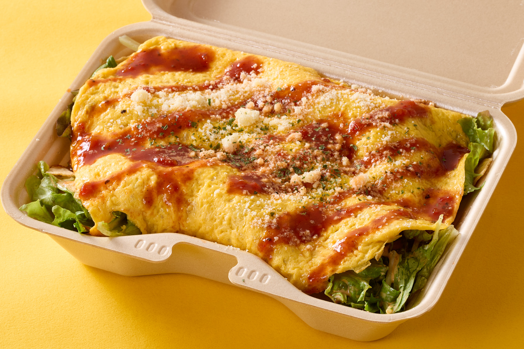 天才のタコライス 【沖縄名物】オムタコライス Omu Taco Rice