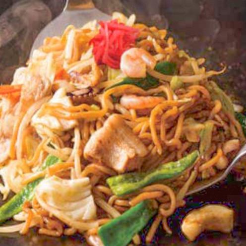 道とん堀 ミックス焼きそば