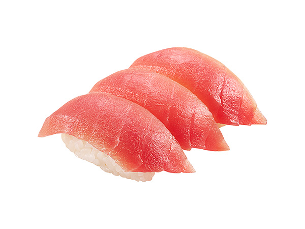 スシロー まぐろ3貫