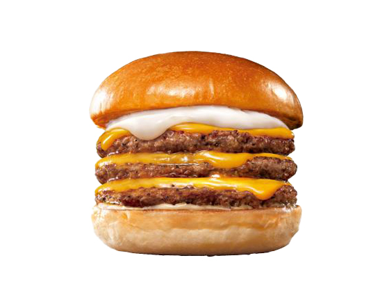 ロッテリア 【単品】トリプル絶品チーズバーガー Triple Ultimate Cheeseburger