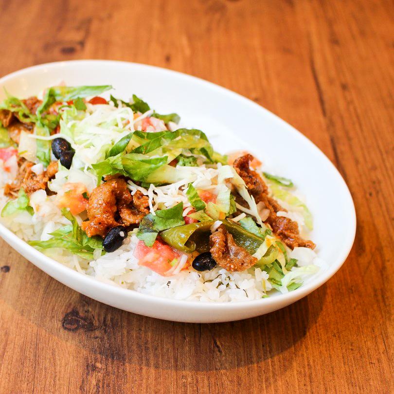 タコリッコ ブリトーボウル バーベキューポーク Burrito Bowl BBQ Pork