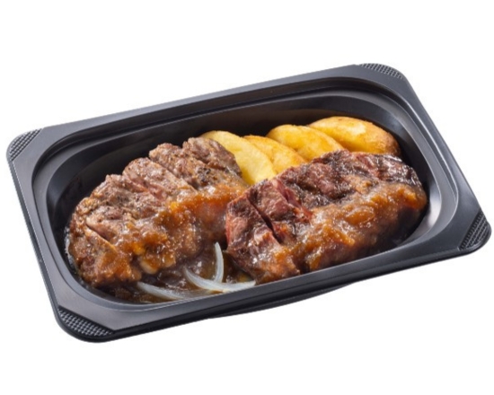 ステーキガスト (おかず)熟成ラウンドステーキ約120g＆熟成みすじステーキ約100g