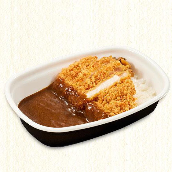 かつ庵 熟成ロースかつカレー弁当(80g) Pork Loin Cutlet(80g) Curry