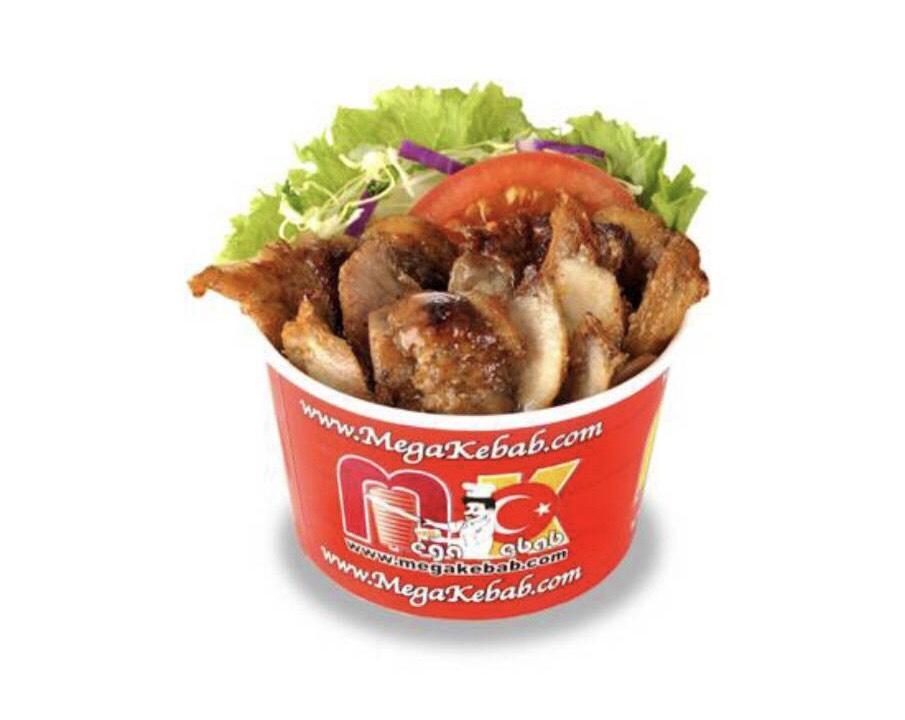 メガケバブ人気No.5 ⑰カップケバブチキン Cup Kebab Chicken