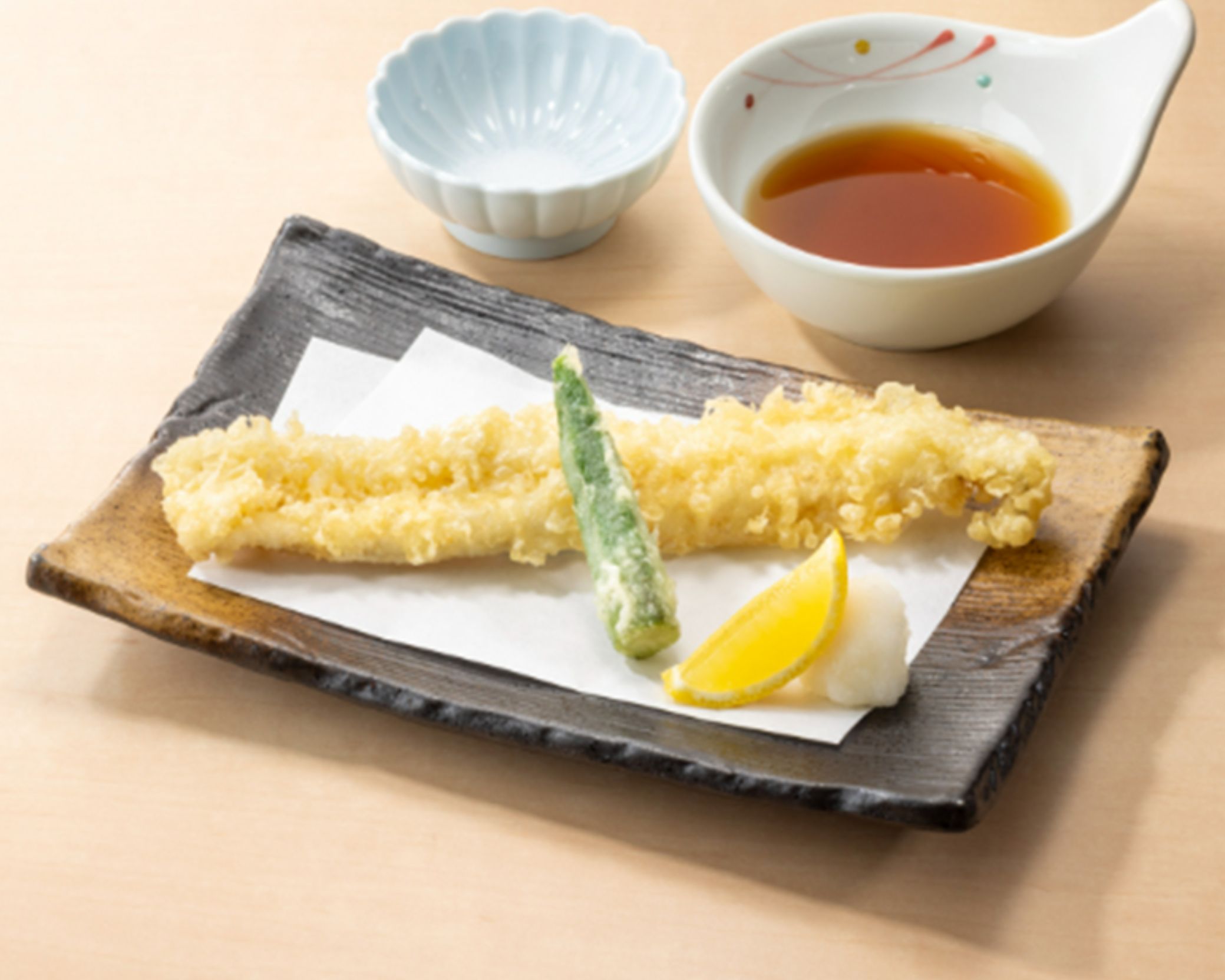 藍屋 活〆一本穴子天ぷら