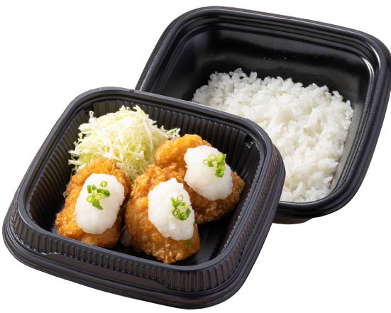 から好し おろしから揚げ弁当3個