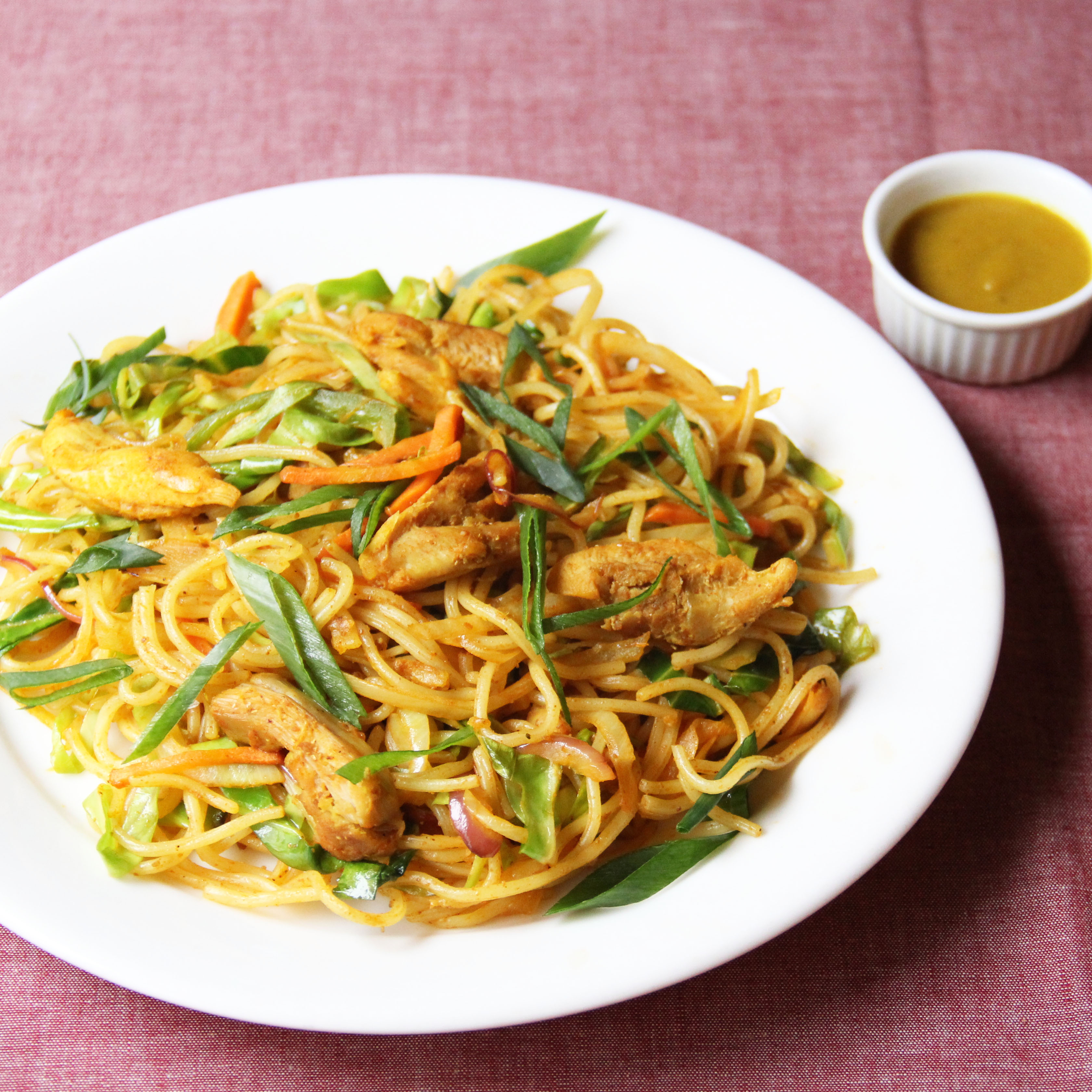 ナマステ食堂 チョウメン【ネパール風焼きそば】Chawmin