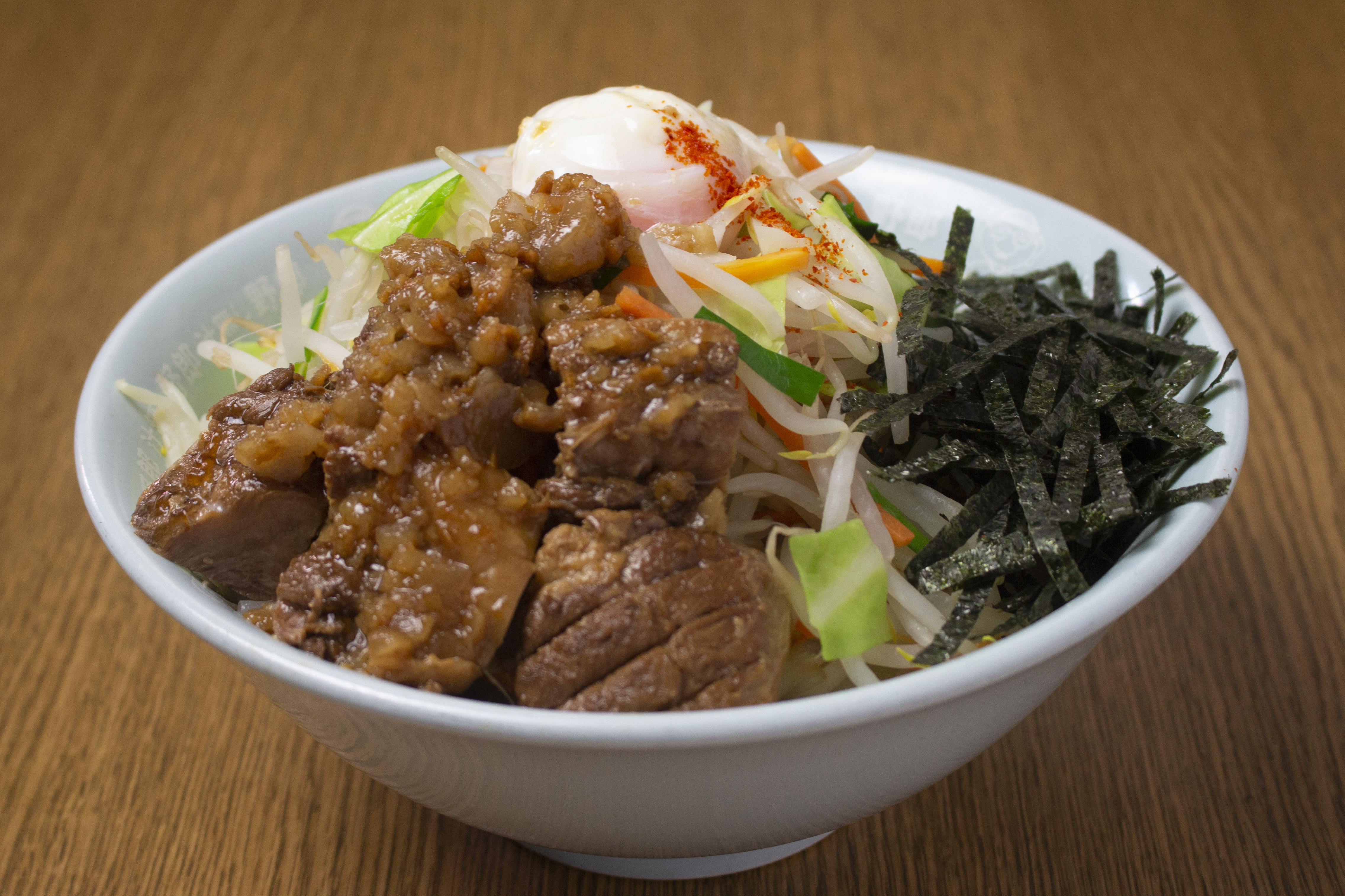 野郎ラーメン人気No.1 【リピート率No.1】温玉汁無し野郎