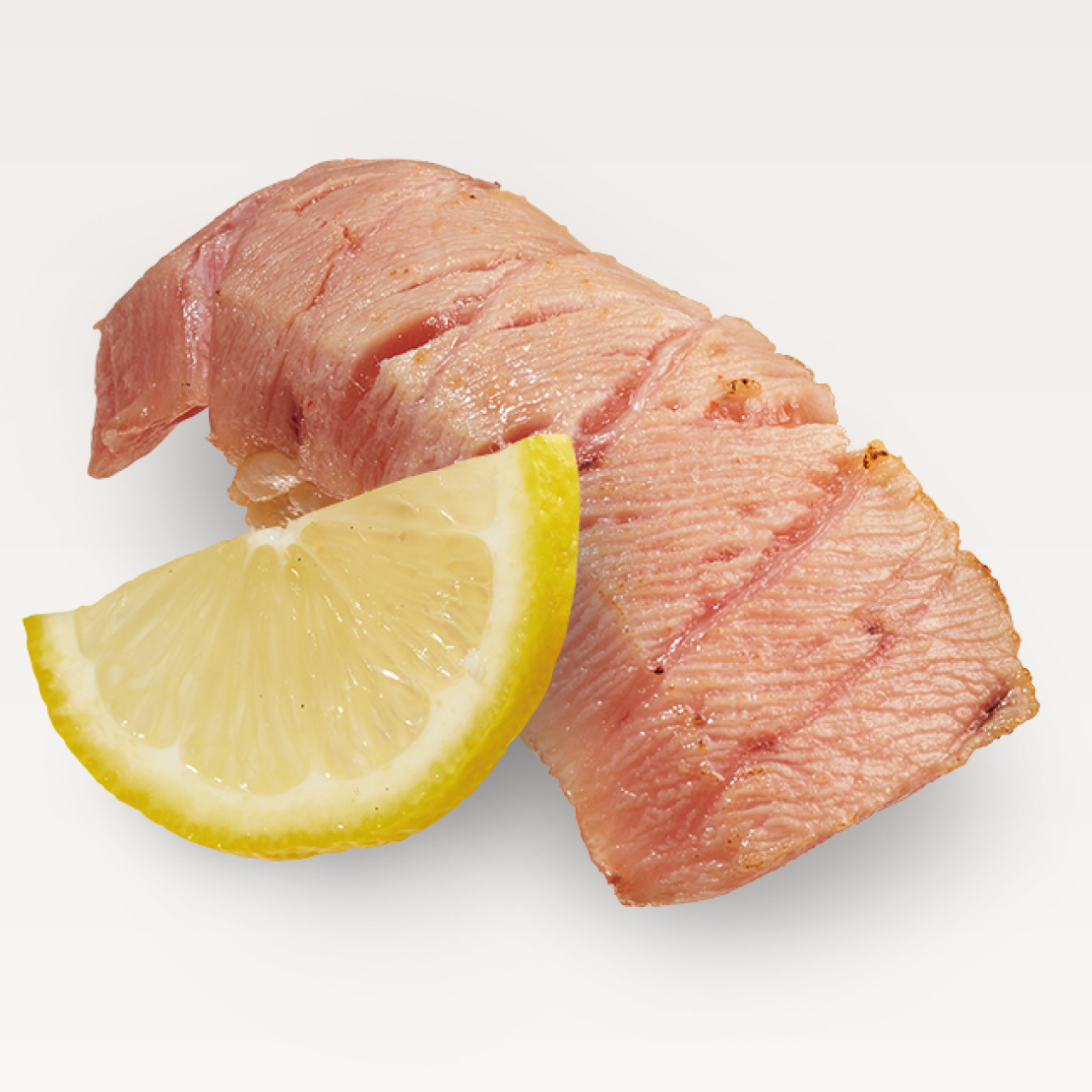 すしみさき 天然本まぐろ中とろ炙り塩レモン