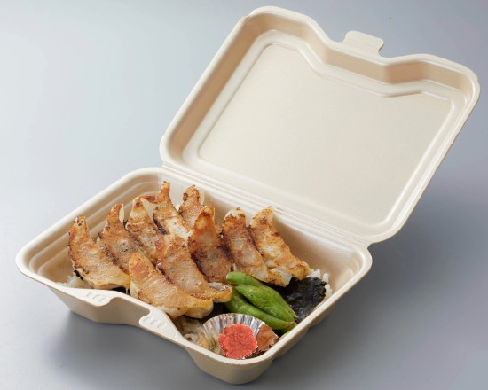 餃子食堂マルケン 餃子弁当ダブル弁当