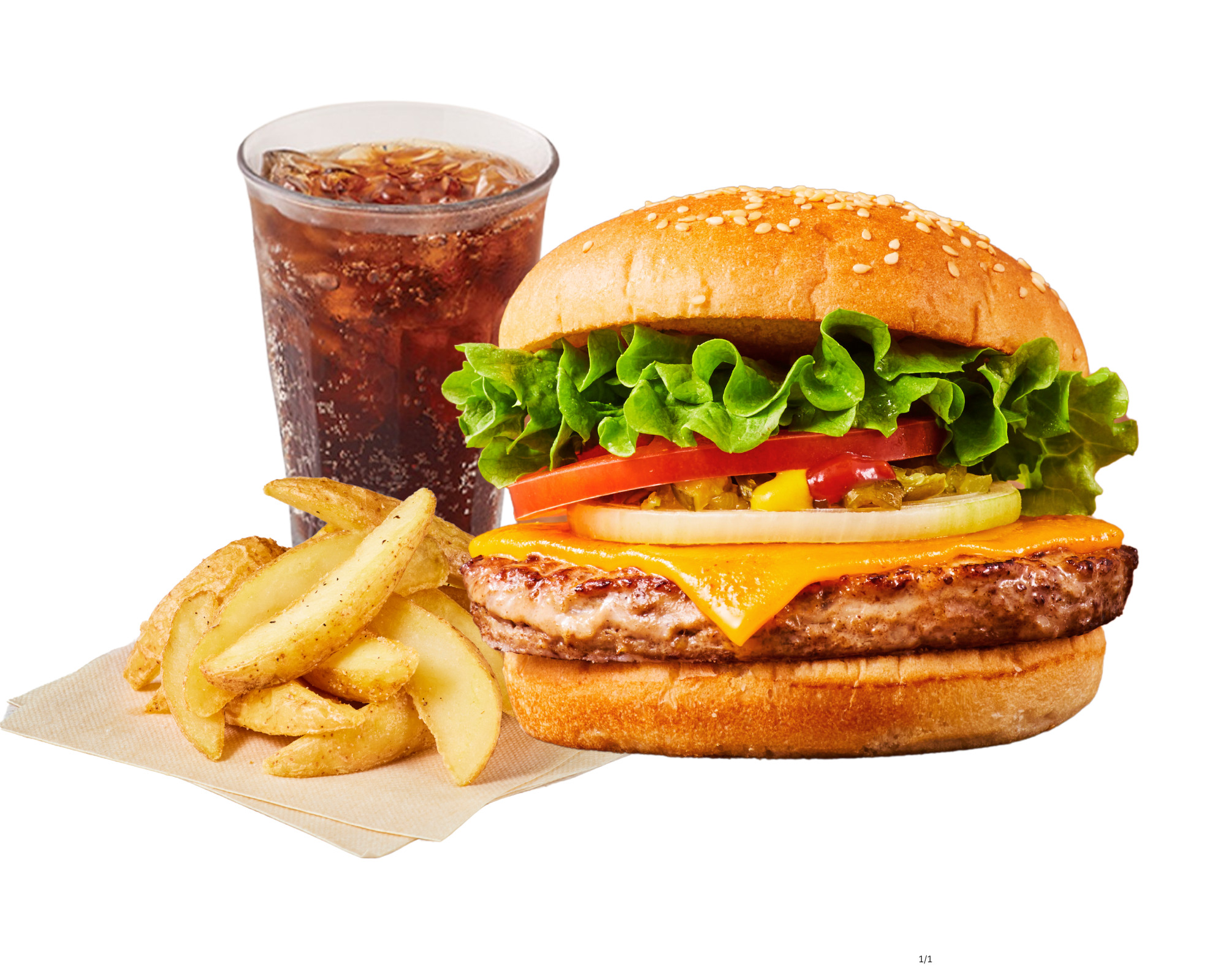 フレッシュネスバーガー [セット]クラシックチーズバーガー