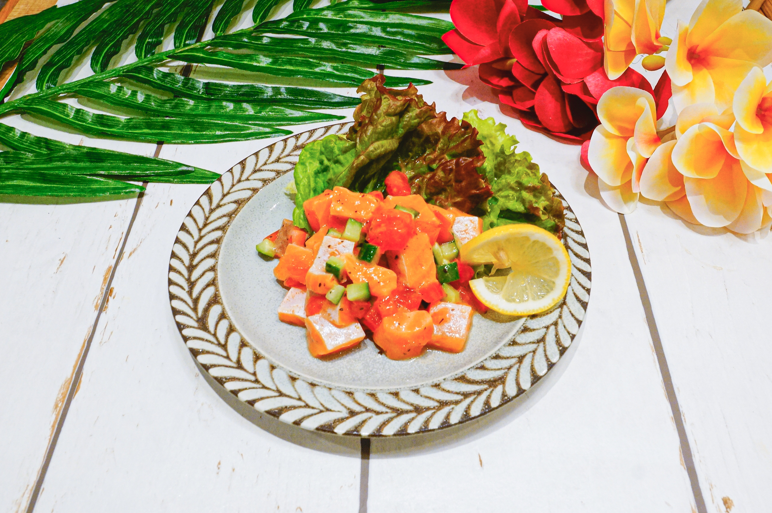 モアナキッチンカフェ ロミロミサーモン