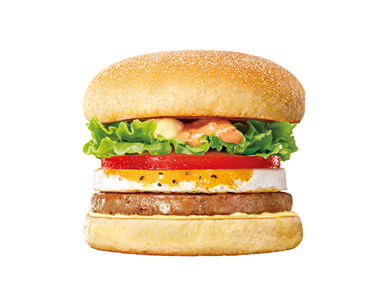 ゼッテリア ZETTERIA 【モーニング単品】モーニングエッグマフィン Sausage Egg Muffin with Tomato ＆ Lettuce