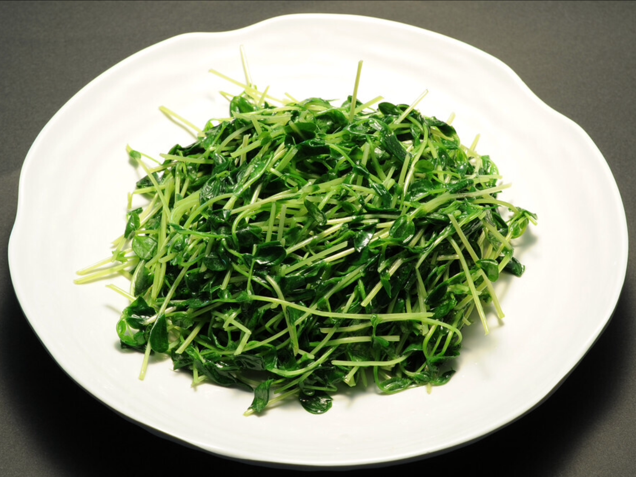 永利 ニンニク入り豆苗炒め