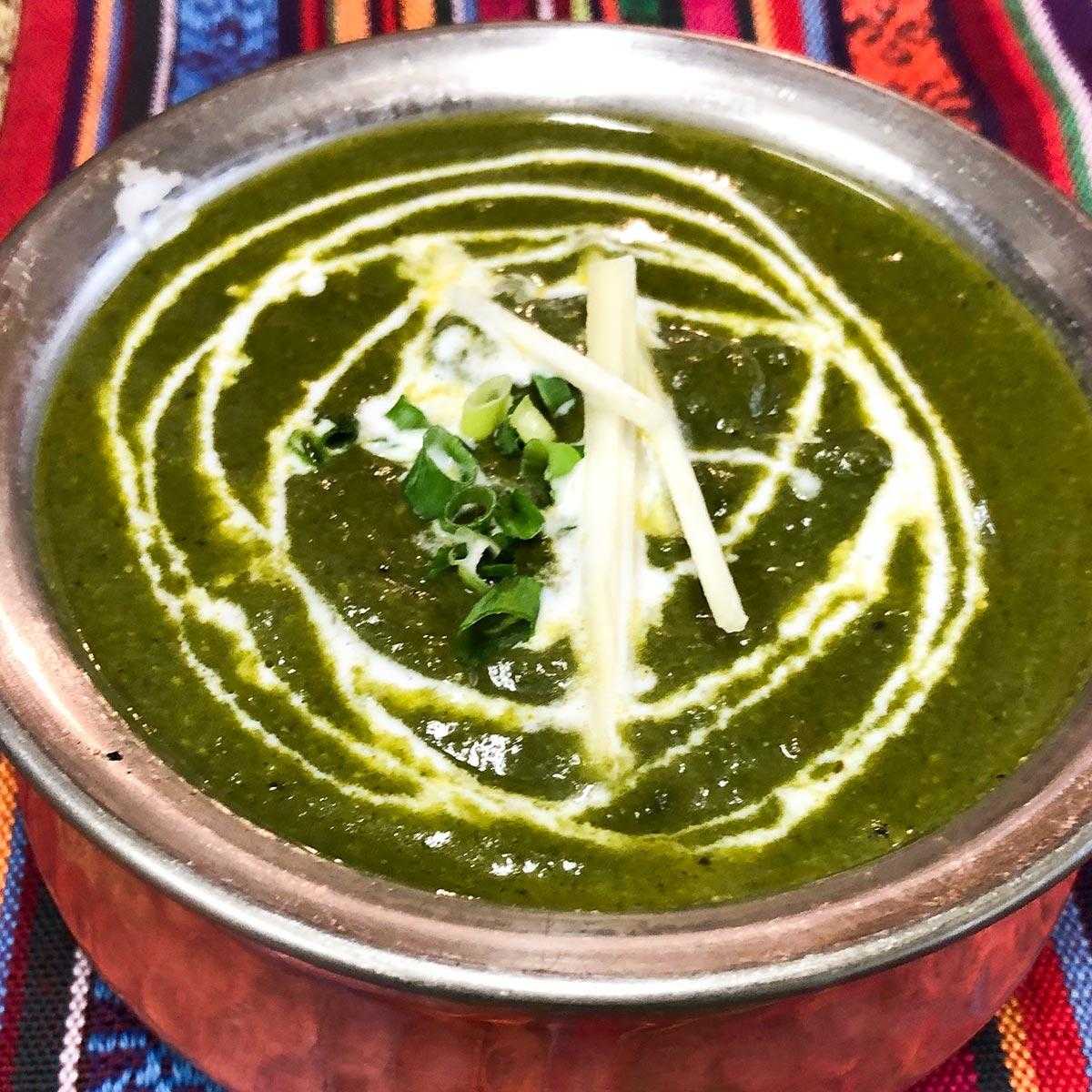 スバカマナ サグチキンカレー(Saag chicken curry)