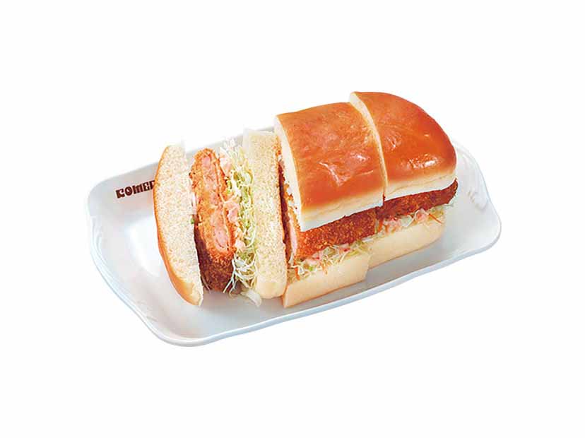 コメダ珈琲店人気No.4 エビカツパン