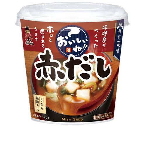 魚丼 カップみそ汁 赤だし