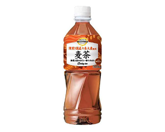 オリジン トップバリュベストプライス麦茶 525ml