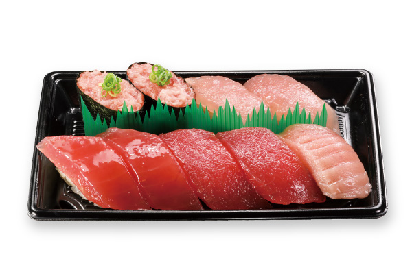 くら寿司人気No.5 熟成まぐろづくしセット 1人前