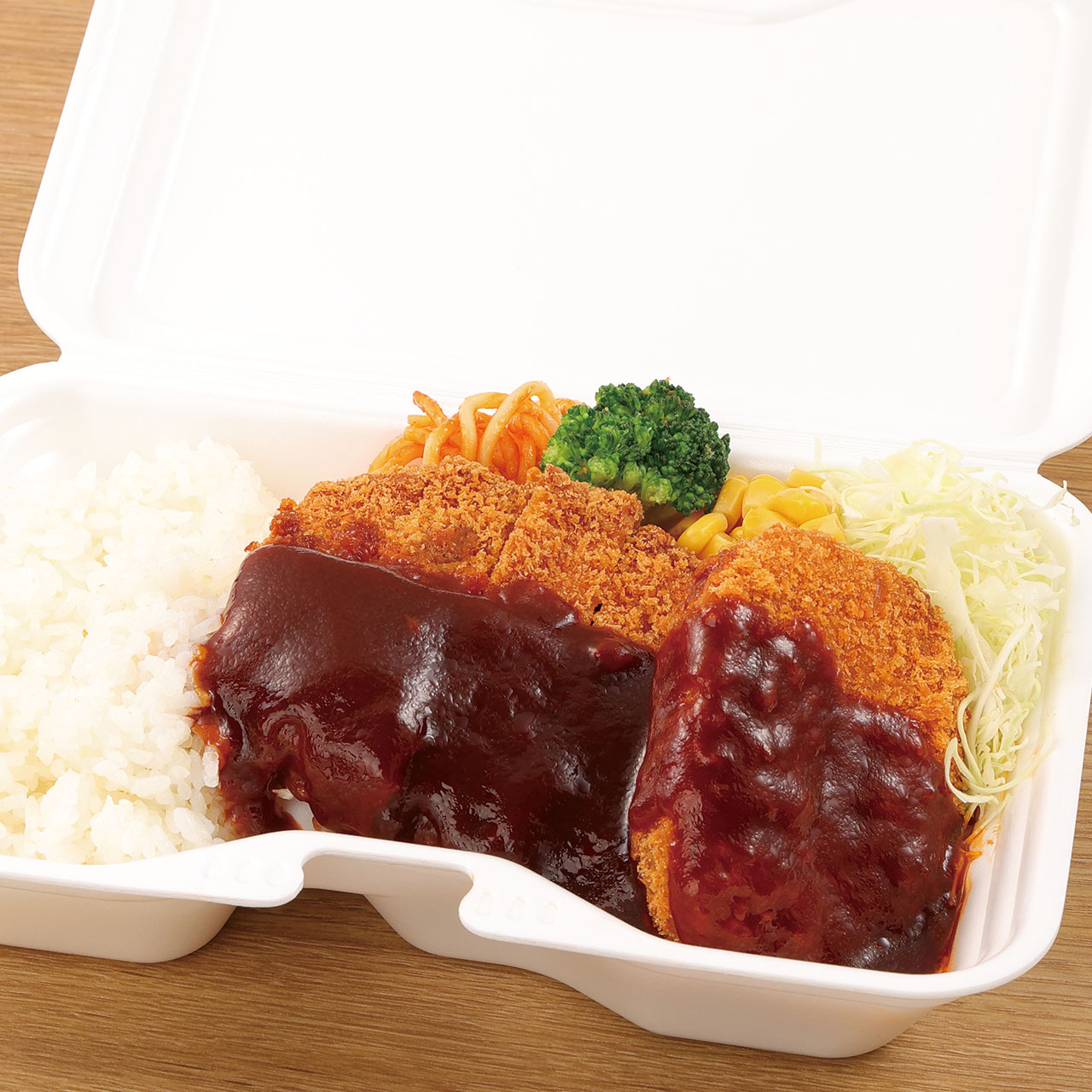 ピノキオ ポークカツ＆牛肉コロッケ弁当