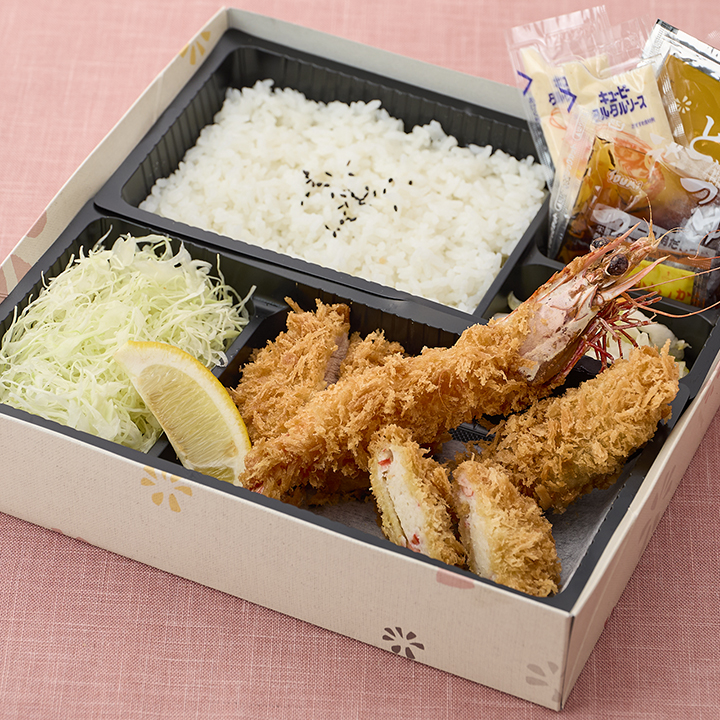 かつアンドかつ 海の盛り合わせ弁当