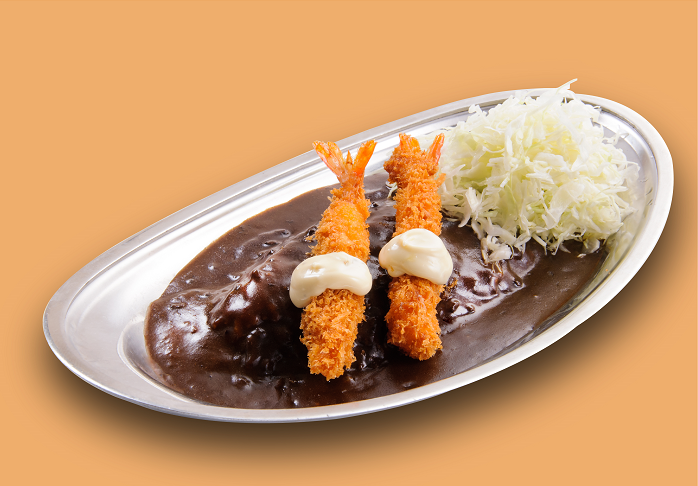 ゴーゴーカレー エビフライカレー 小盛