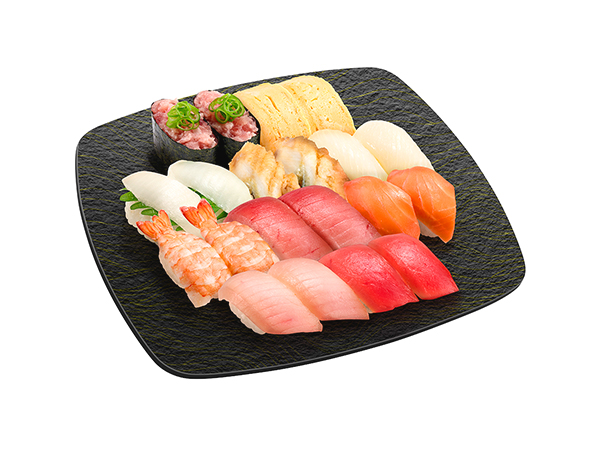 スシロー スシローセット10種 2人前(20貫)