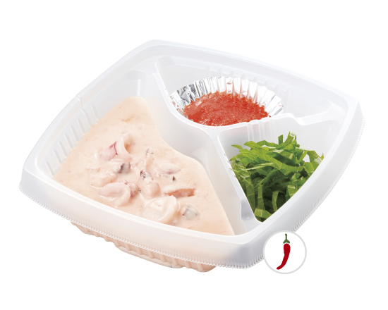 ジョリーパスタ 【264】（ソースのみ・麺なし）イカの明太子クリーム