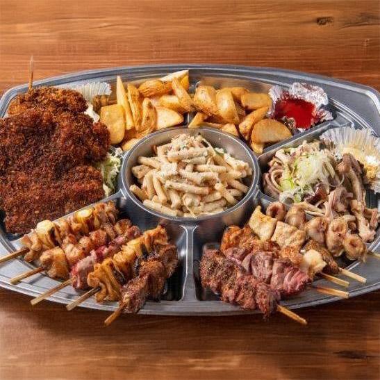 もつ焼きばん 【ばんの定番メニュー盛合せ】家飲みセットL